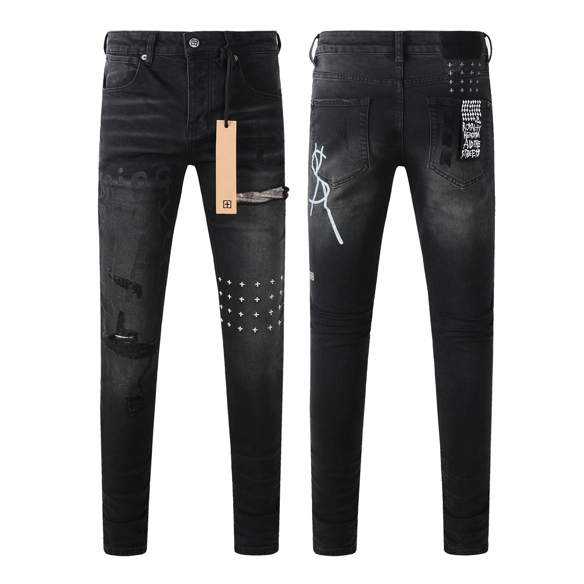 Ksubi Jeans “$” All Black дънки