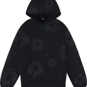 Denim Tears All Black Hoodie - LuxuryLineBG