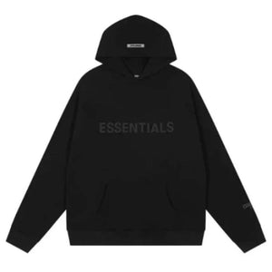 FOG Essentials Black Hoodie - LuxuryLineBG