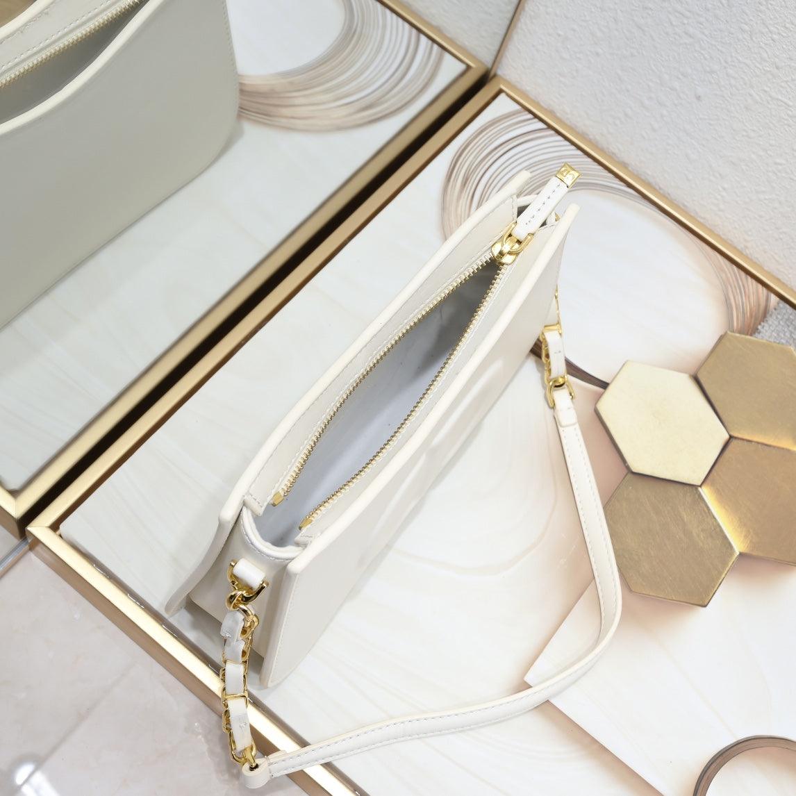 Small Lady Dior Bag White