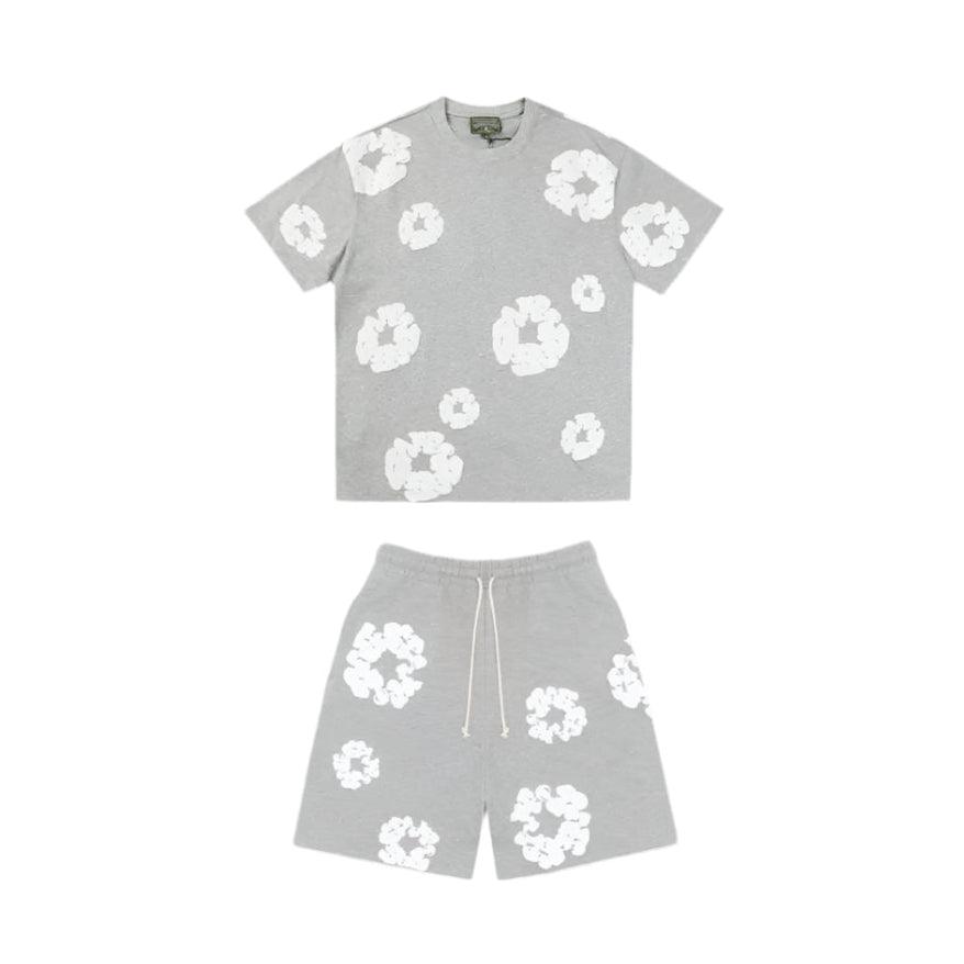 Denim Tears Summer Set Grey Сив Летен Комплект
