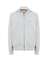 Burberry Zip Up Hoodie Grey суичър