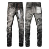 Purple-Brand jeans black-white-2 дънки