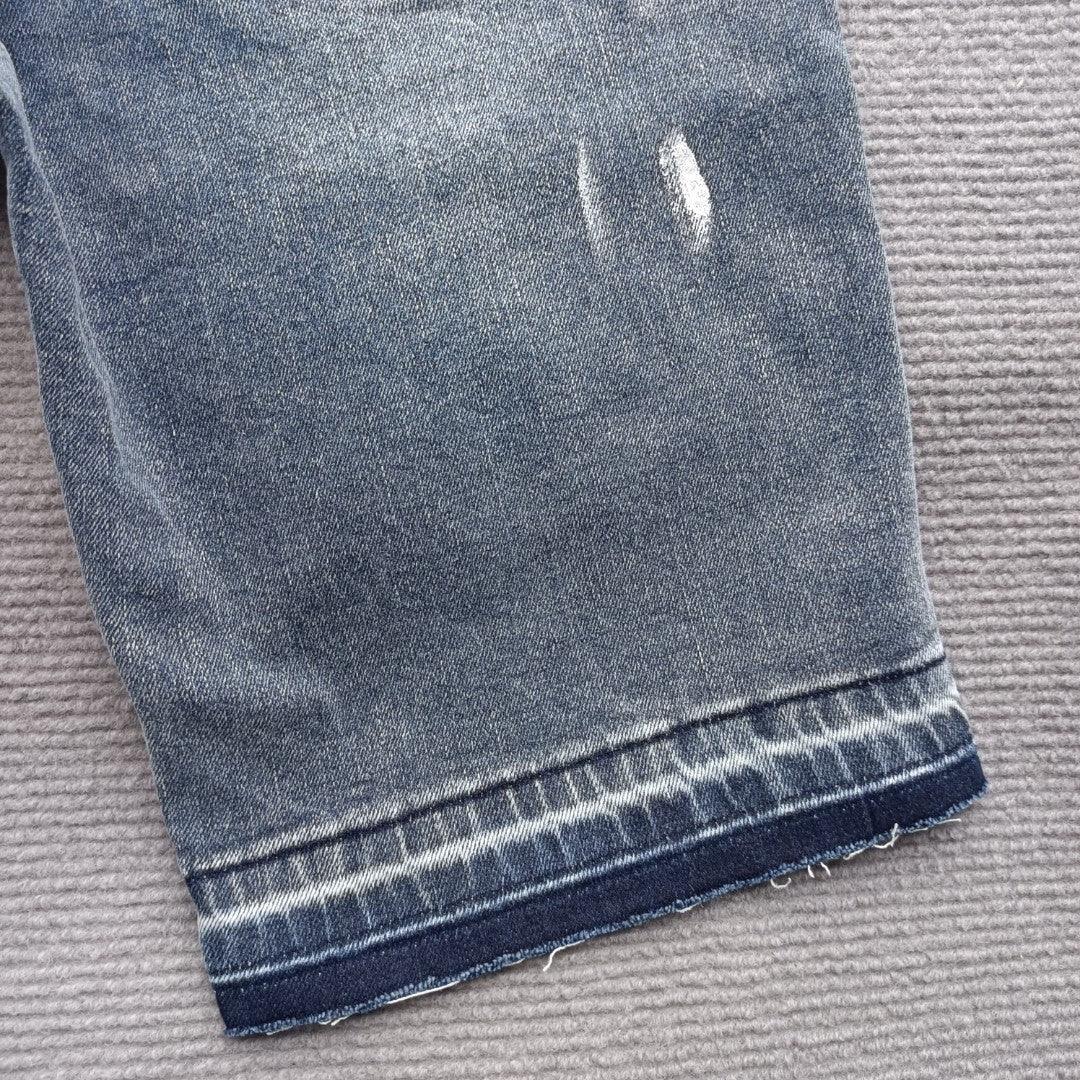 Purple-Brand Short Jeans Blue дънки