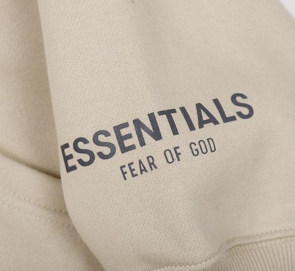 FOG Essentials Beige Hoodie - LuxuryLineBG