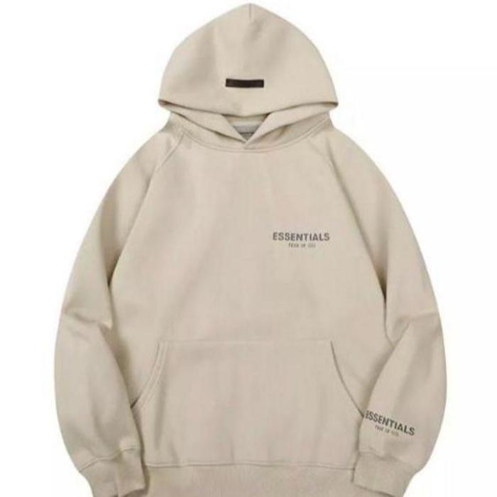 FOG Essentials Beige Hoodie - LuxuryLineBG