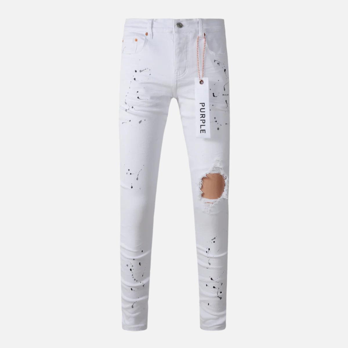 Purple-Brand jeans white дънки