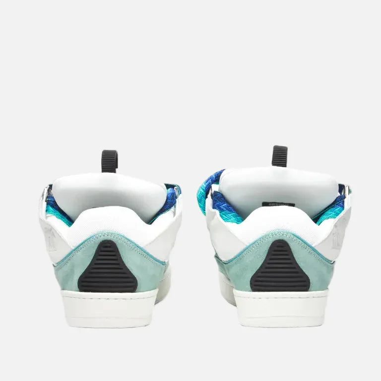 Lanvin White & Green Sneakers